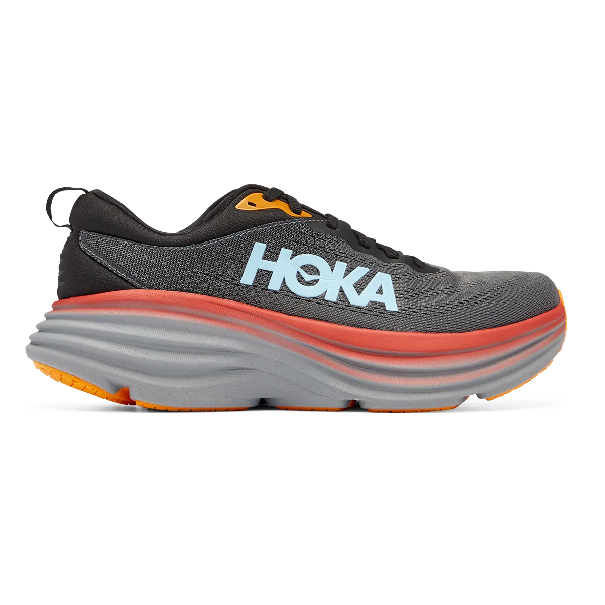 Hoka Bondi 8 - Anthracite - Castlerock