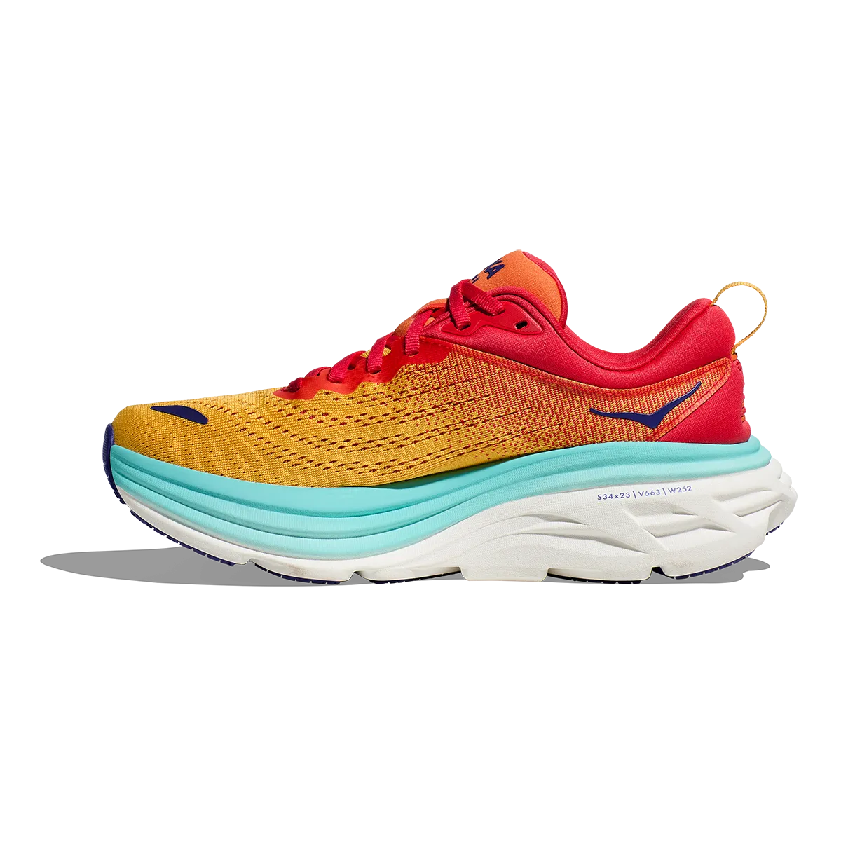 Hoka Bondi 8 - Cerise - Cloudless