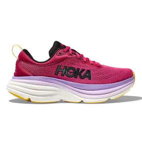 Hoka Bondi 8 - Cherries Jubilee - Pink Yarrow