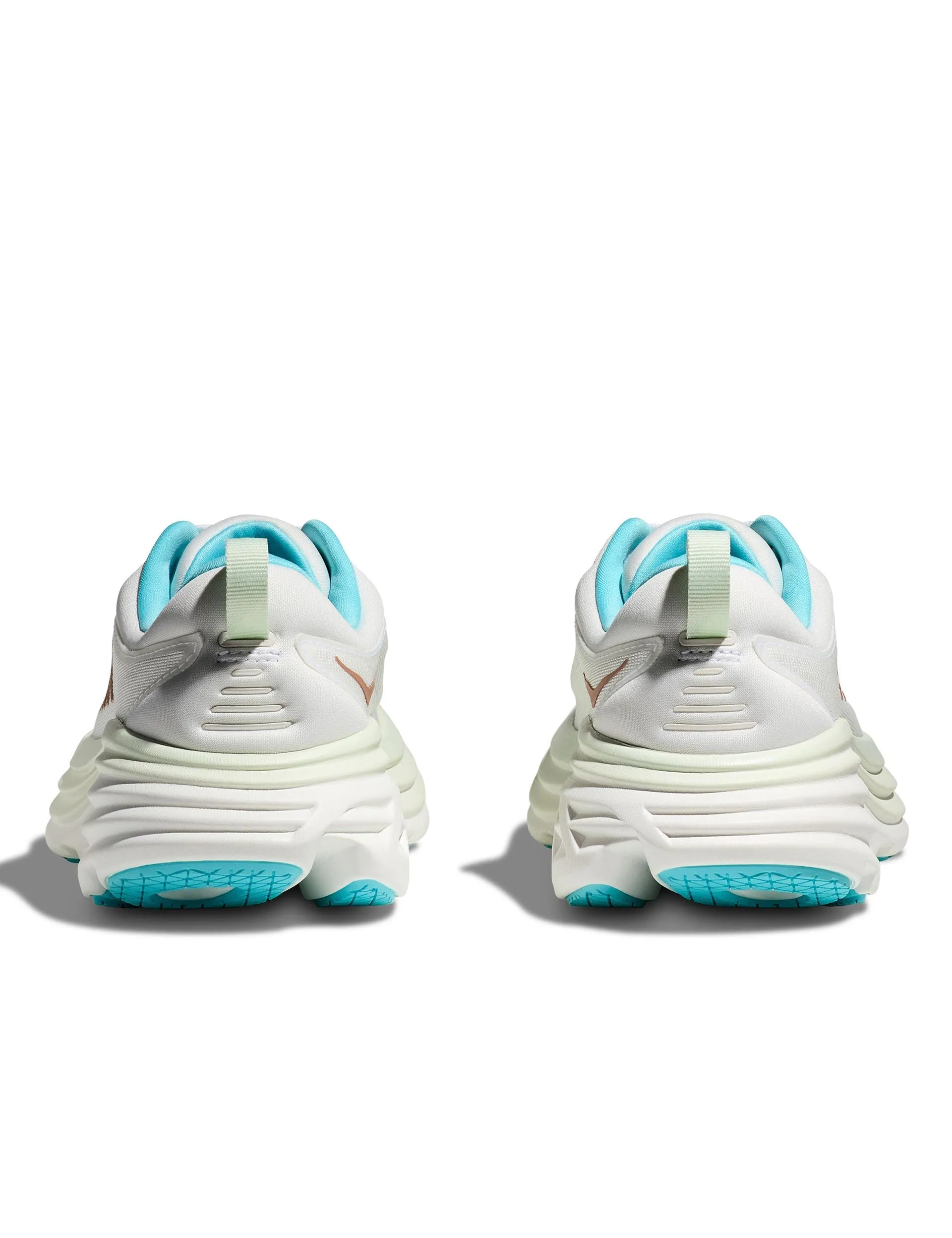 HOKA Bondi 8 - Frost/Rose Gold