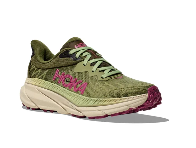 Hoka Challenger Atr 7 Forest Floor/beet Root Women's