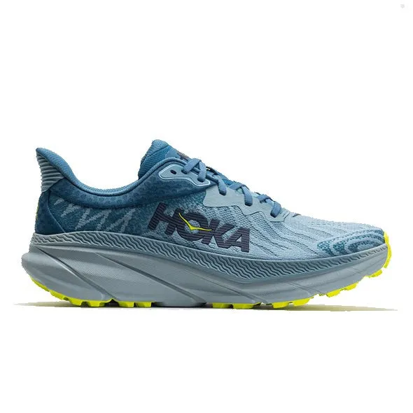 Hoka Challenger ATR 7 Stone Blue Primrose Wide Men's