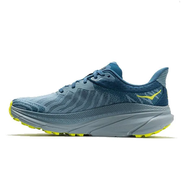 Hoka Challenger ATR 7 Stone Blue Primrose Wide Men's