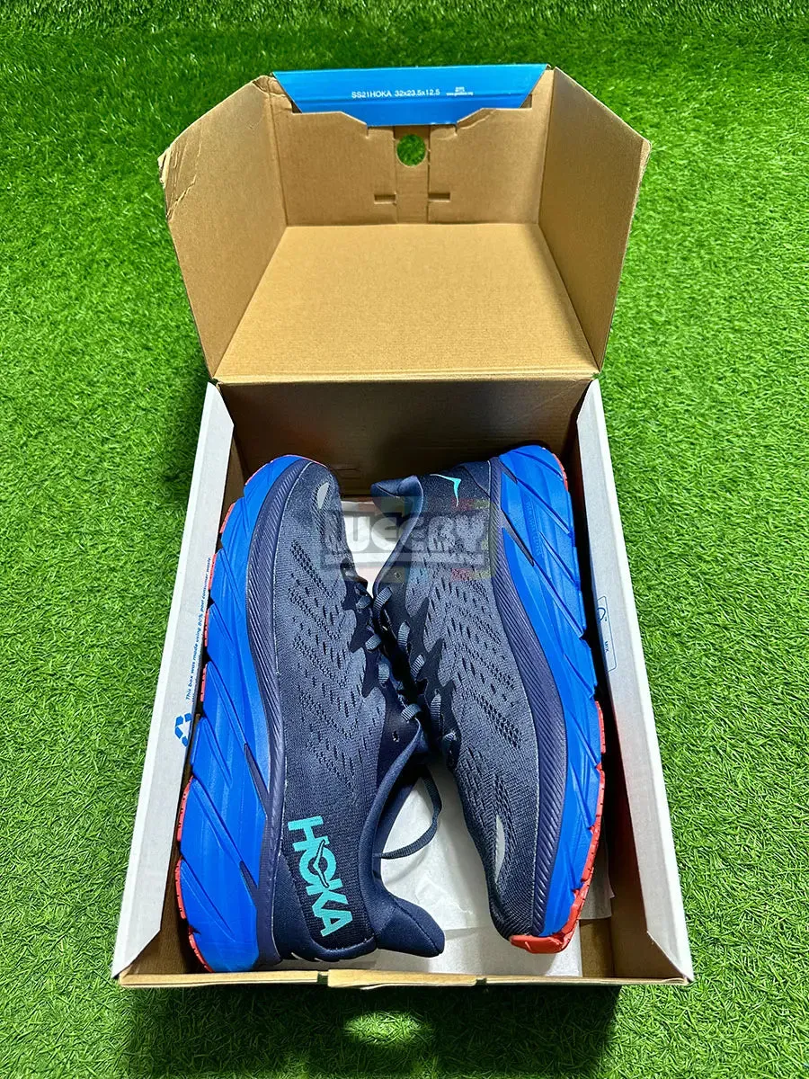 Hoka Clifton 8 (Gr/Blue) (Premium Quality)