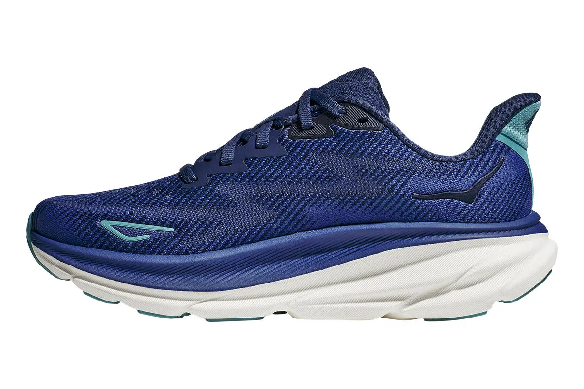 Hoka Clifton 9 D Bellwether Blue/Evening Sky Womens