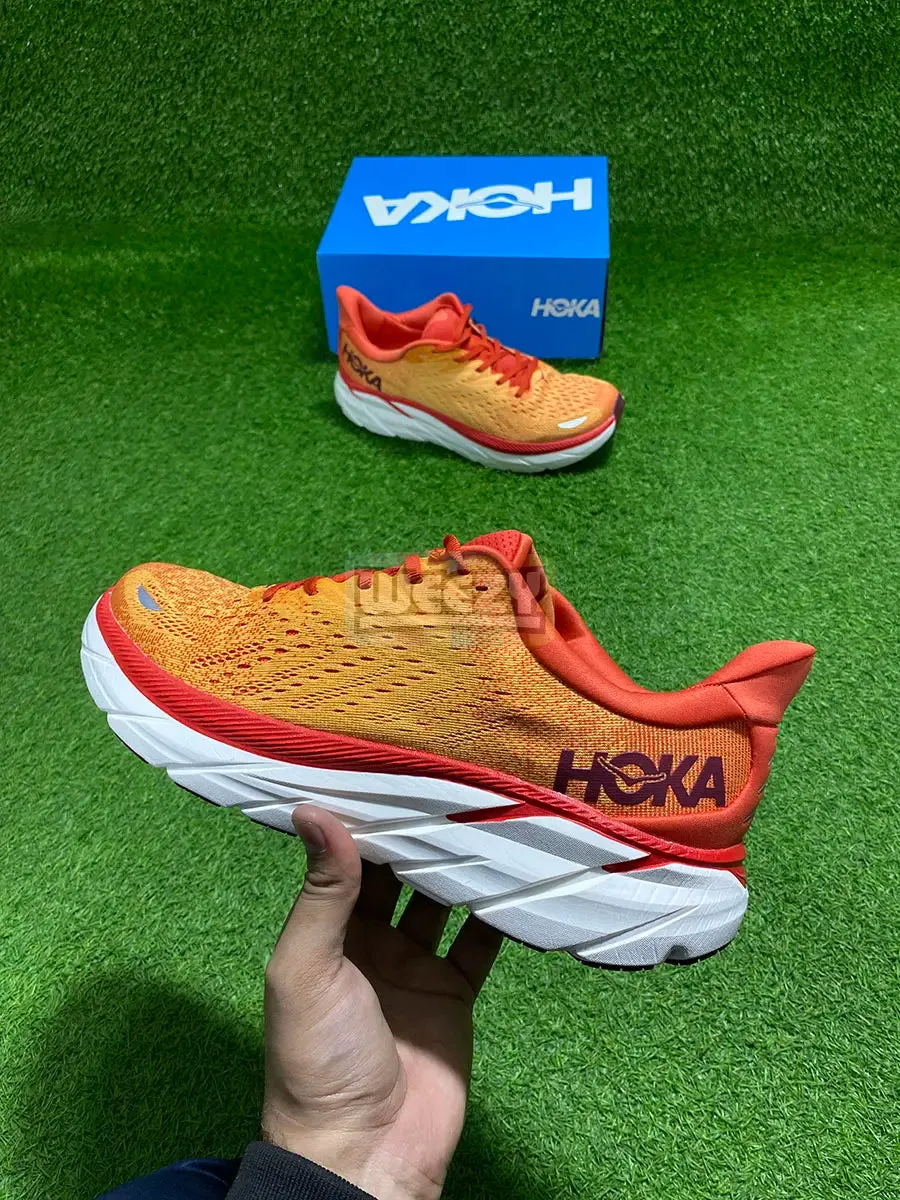 Hoka Clifton 9 (Orange/W)