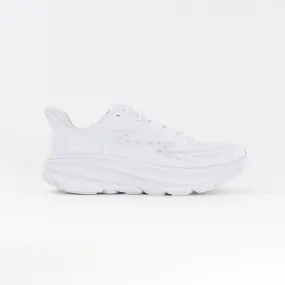 Hoka Clifton 9 Wide (Women's) - White/White