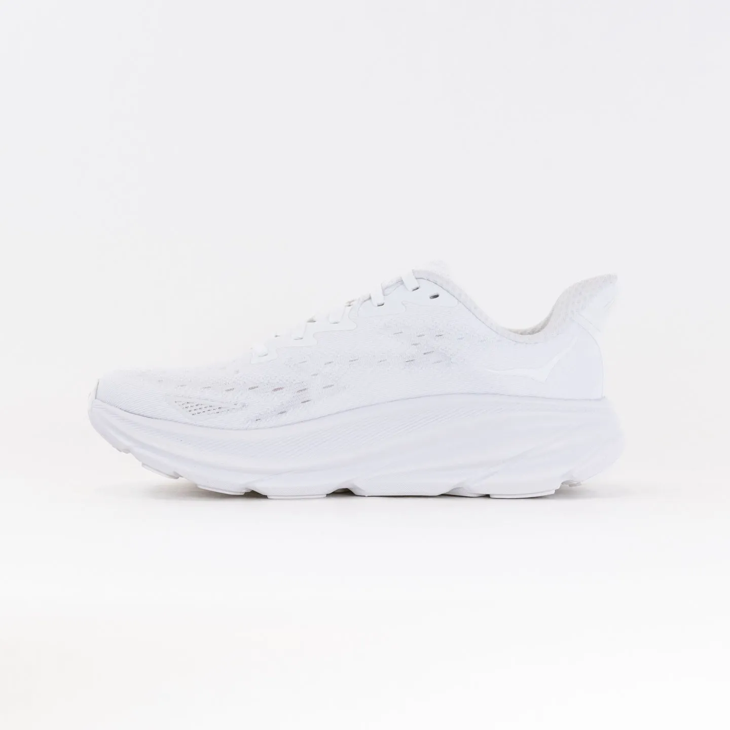 Hoka Clifton 9 Wide (Women's) - White/White