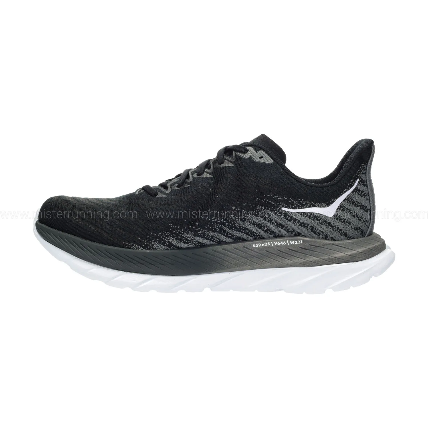 Hoka Mach 5  Black/Castlerock