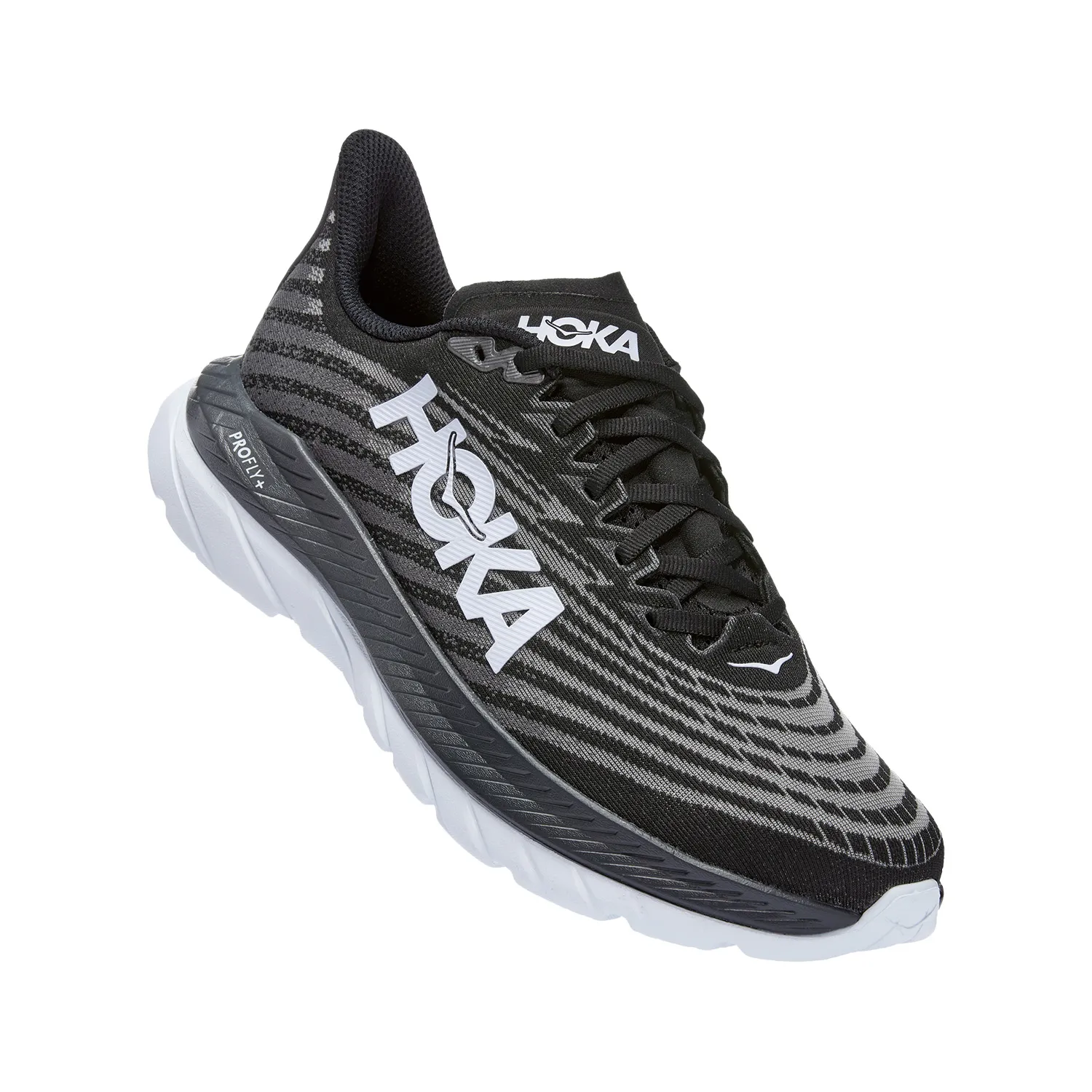 Hoka Mach 5 Wide  Black/Castlerock