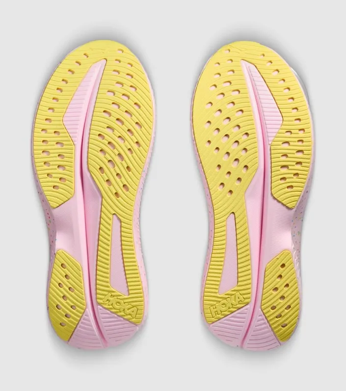 hoka mach 6 mens pink twilight lemonade