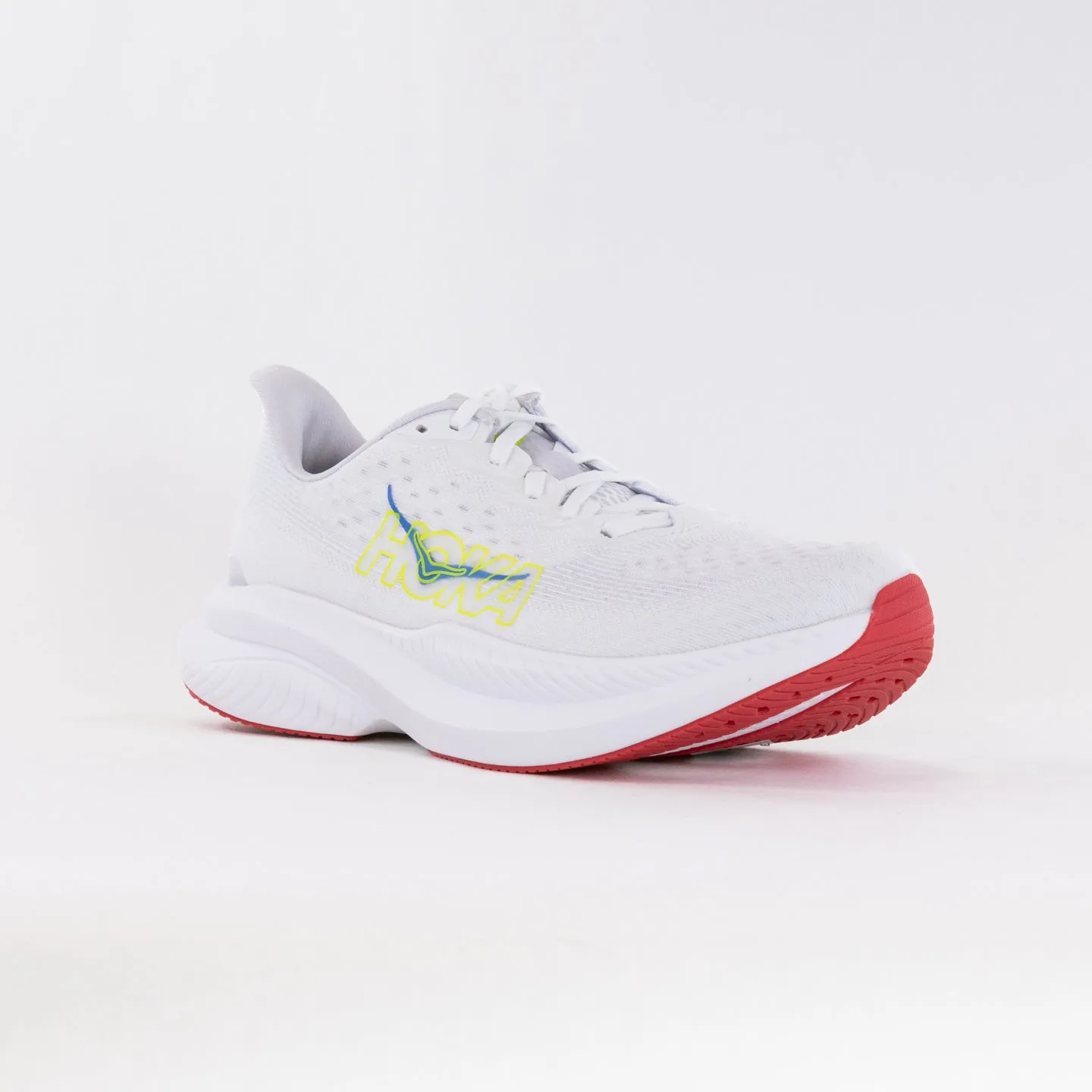 Hoka Mach 6 (Men's) - White/Nimbus Cloud