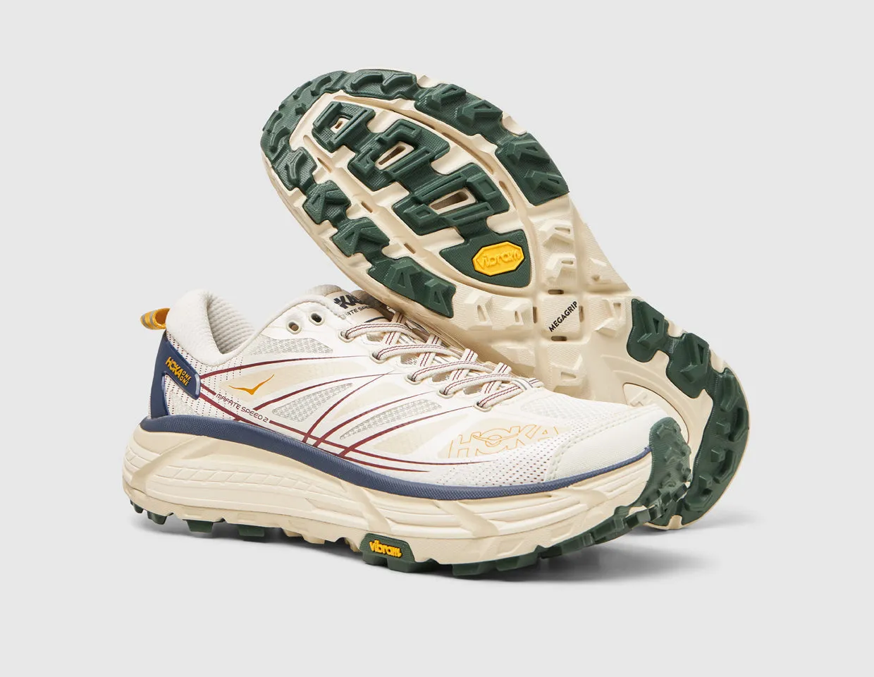 Hoka Mafate Speed 2 Alabaster / Oat milk