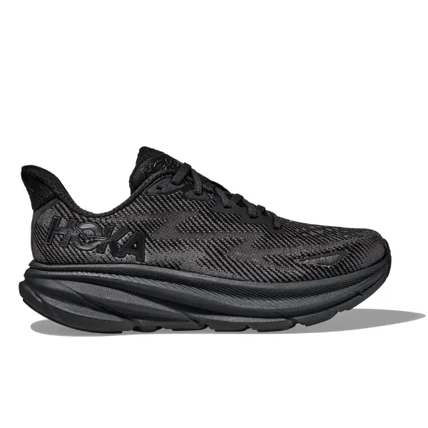 HOKA Men's Clifton 9 Black/Black