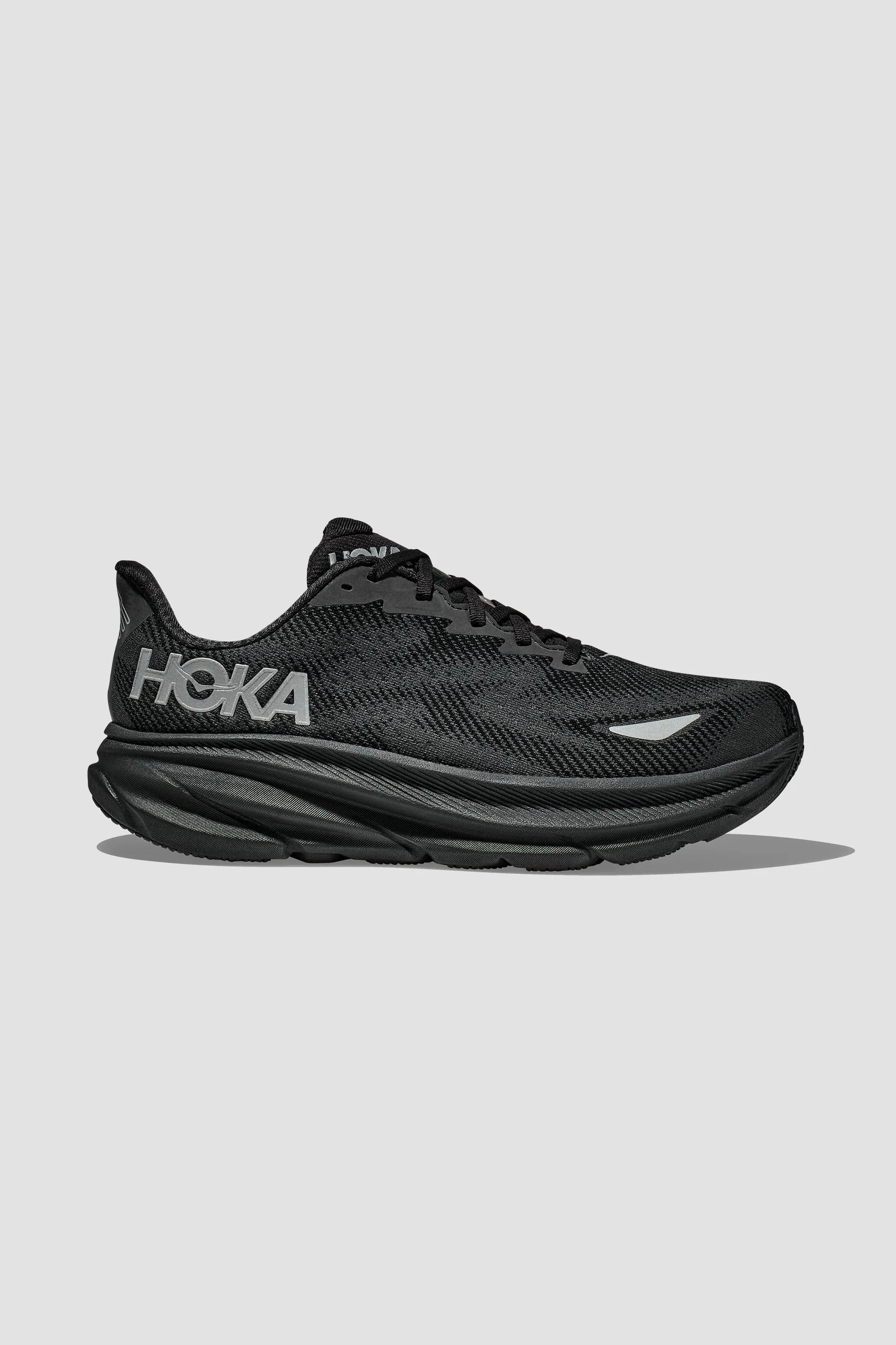 HOKA Men's Clifton 9 GTX in Black/Black