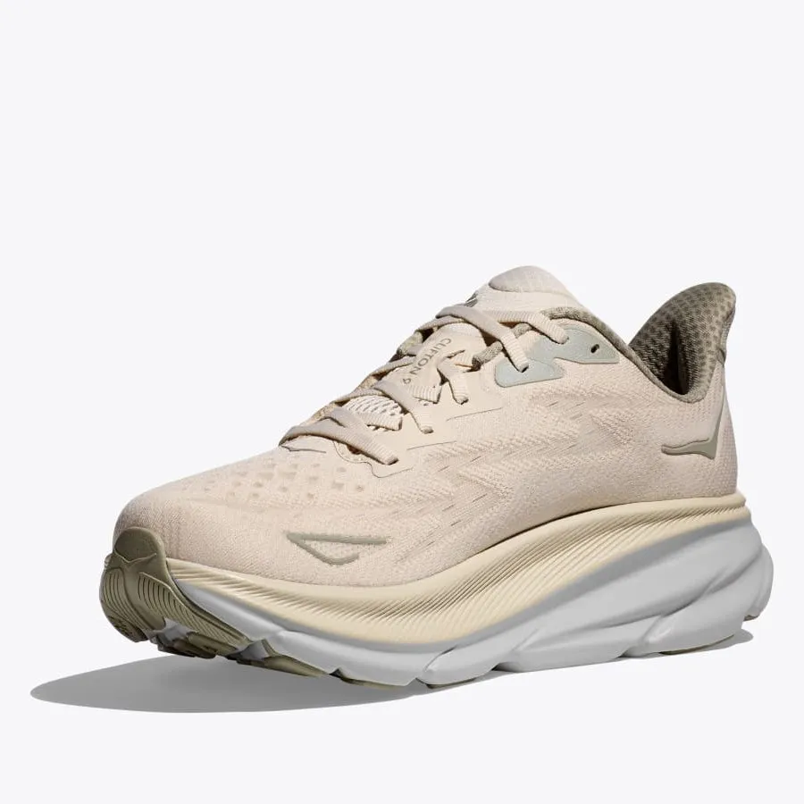 Hoka Men's Clifton 9 Running Shoes Oat Milk / Barley