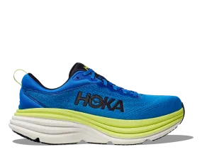 Hoka Men's Bondi 8 Electric Cobalt / Lettuce | Buy Hoka Men's Bondi 8 Electric Cobalt / Lettuce here | Outnorth