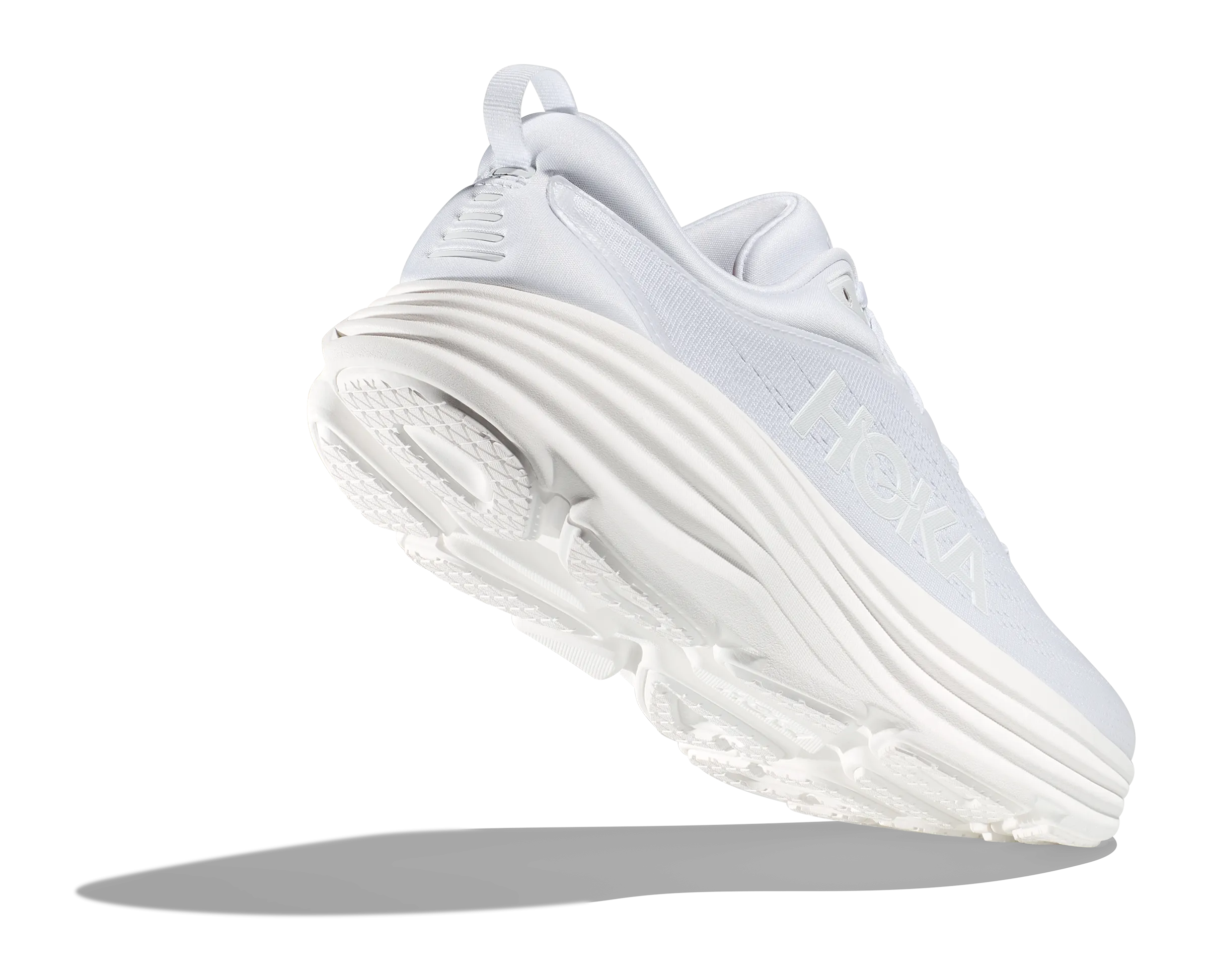 Hoka Men's Bondi 8 White/White | Buy Hoka Men's Bondi 8 White/White here | Outnorth