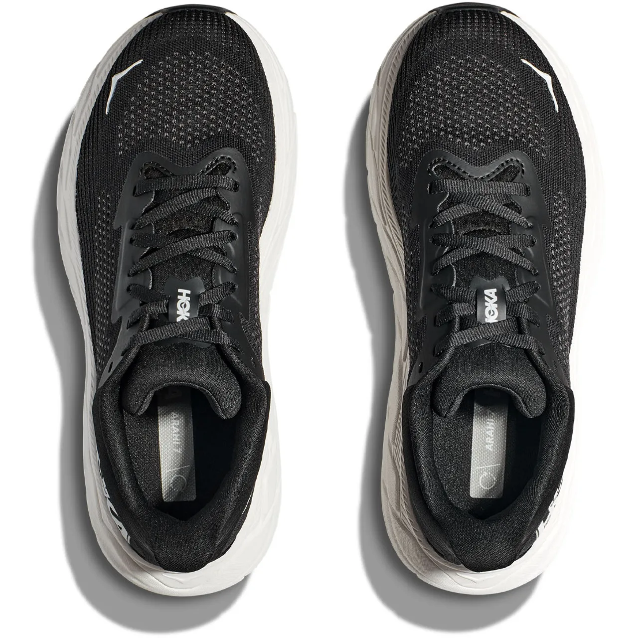 HOKA ONE ONE Men's Arahi 7 - Black / White (Wide Width)