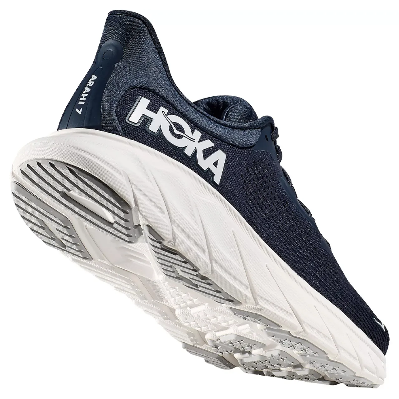 HOKA ONE ONE Men's Arahi 7 - Outer Space / White (Medium Width)