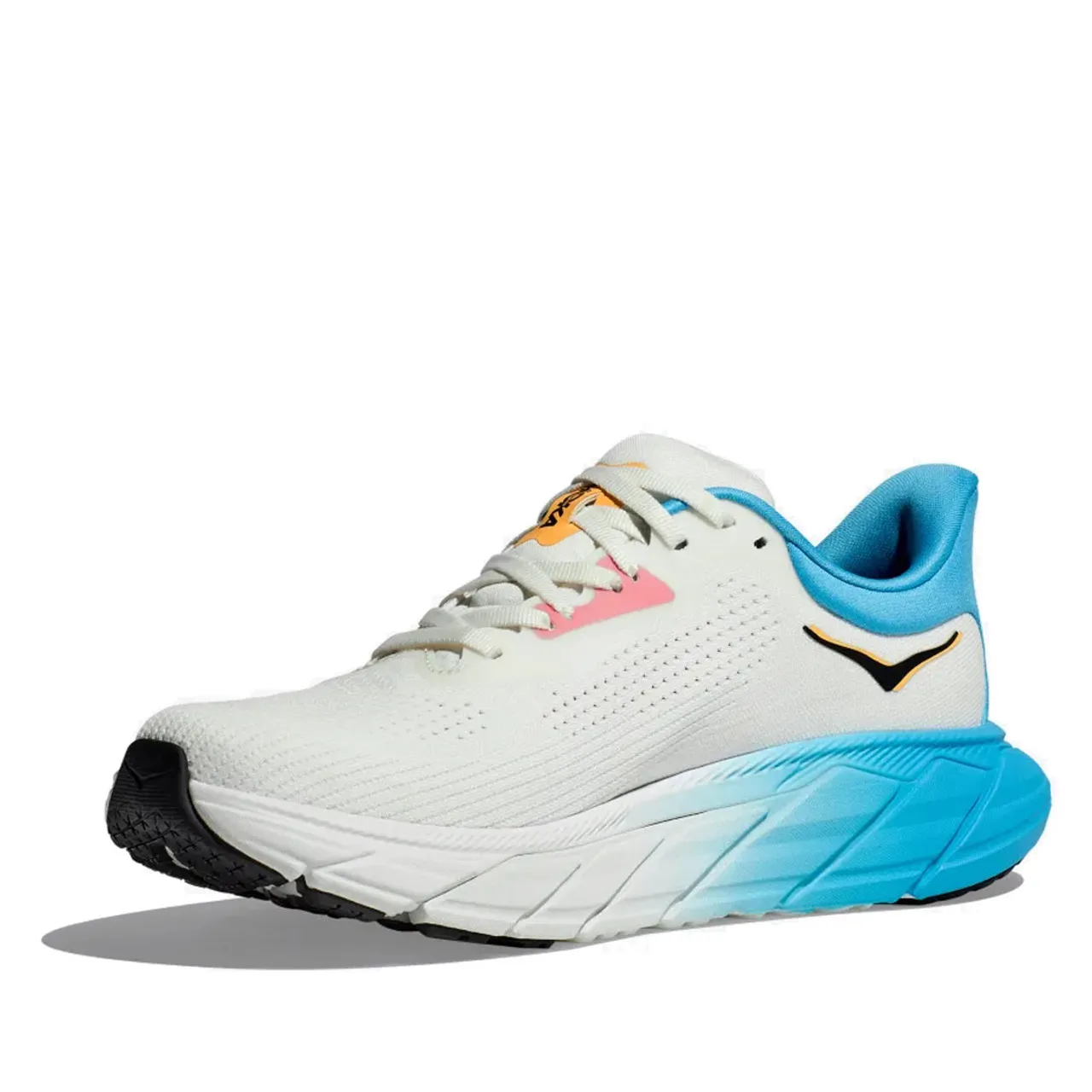 HOKA ONE ONE Women's Arahi 7 - Blanc De Blanc / Swim Day