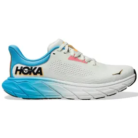 HOKA ONE ONE Women's Arahi 7 - Blanc De Blanc / Swim Day