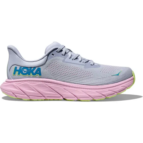 HOKA ONE ONE Women's Arahi 7 - Gull / Pink Twilight (Medium Width)