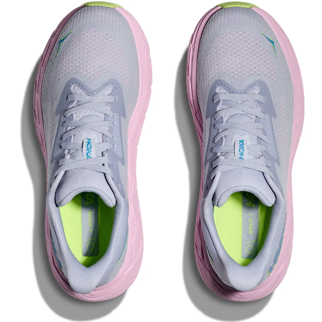 HOKA ONE ONE Women's Arahi 7 - Gull / Pink Twilight (Medium Width)