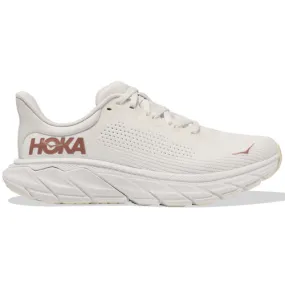 HOKA ONE ONE Women's Arahi 7 -Blanc de Blanc / Rose Gold (Medium Width) 