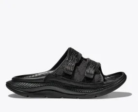 HOKA ORA LUXE SLIDE  - BLACK