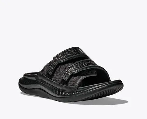 HOKA ORA LUXE SLIDE  - BLACK