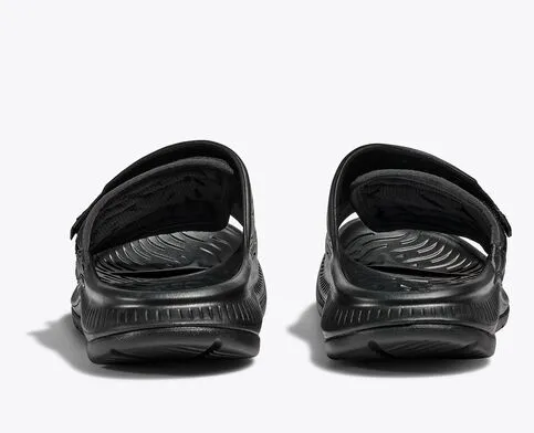 HOKA ORA LUXE SLIDE  - BLACK