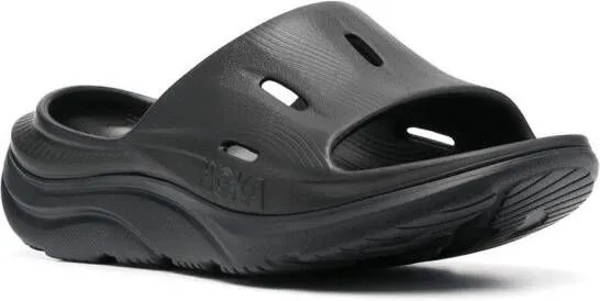 HOKA Ora Recovery slides Black