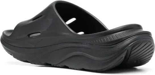 HOKA Ora Recovery slides Black