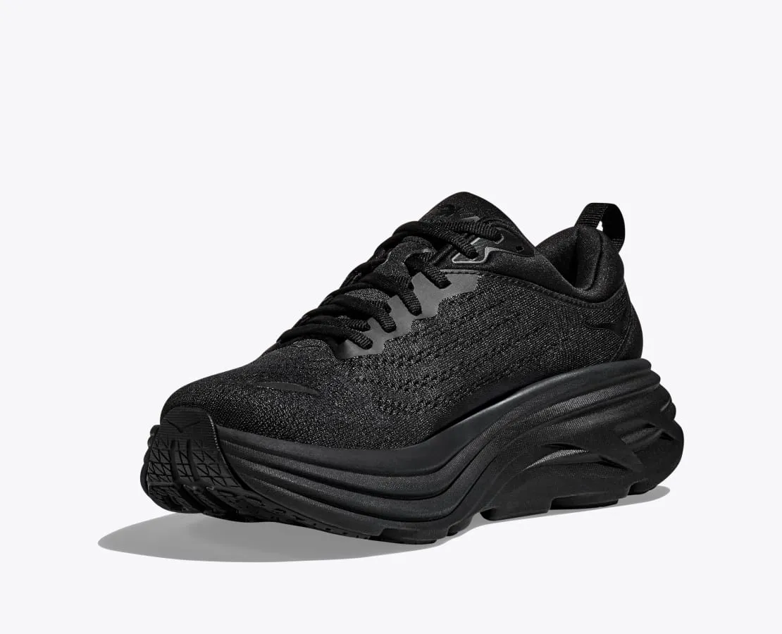 Hoka Women's BONDI 8 - Black / Black