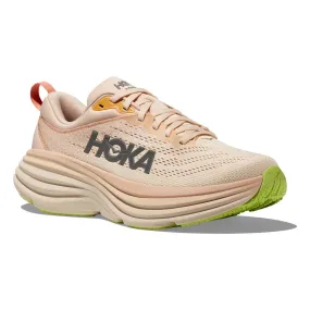 HOKA WOMENS BONDI 8 - CREAM VANILLA