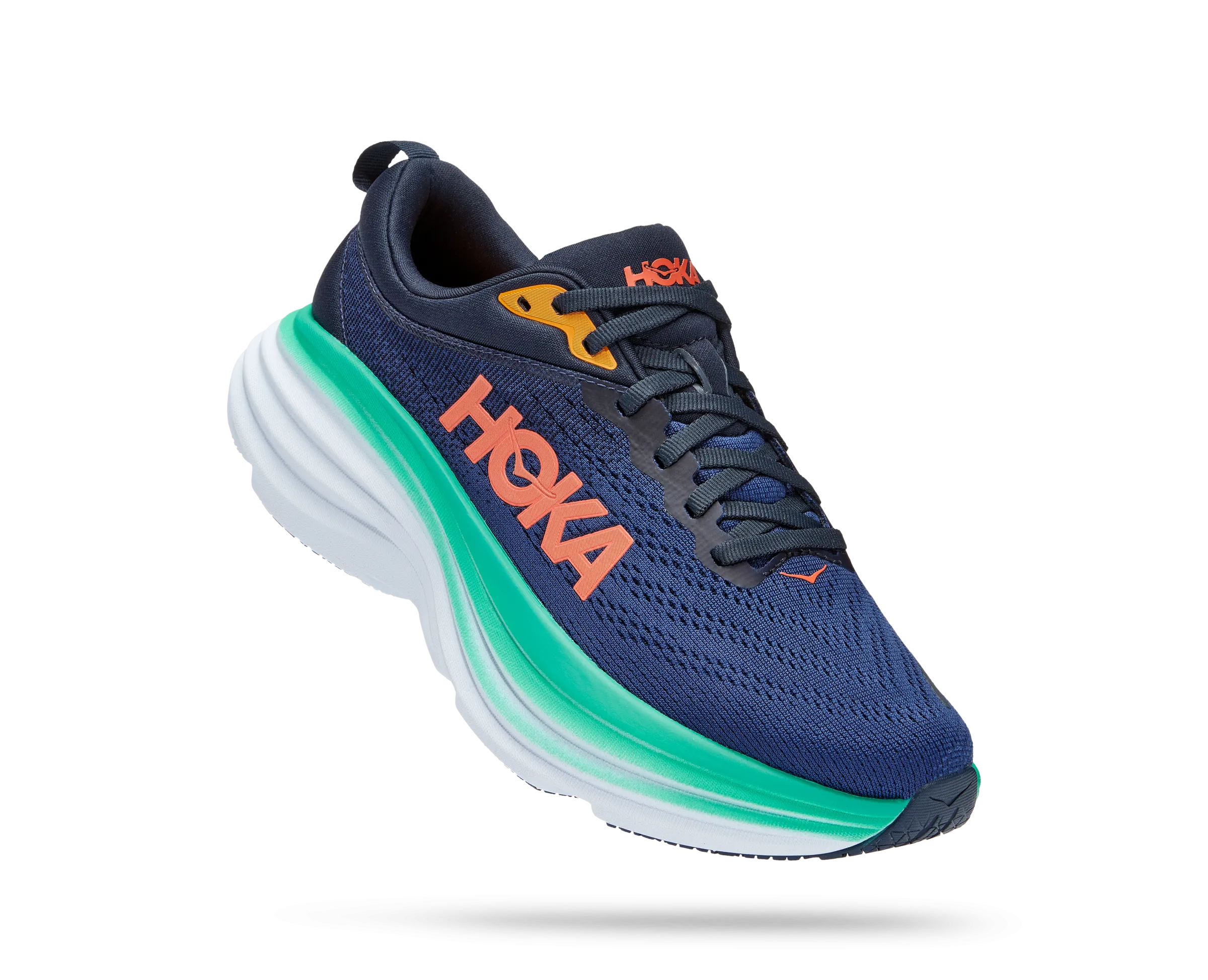 Hoka Women's Bondi 8 OuterSpace/Bellwether Blue