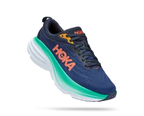 Hoka Women's Bondi 8 OuterSpace/Bellwether Blue