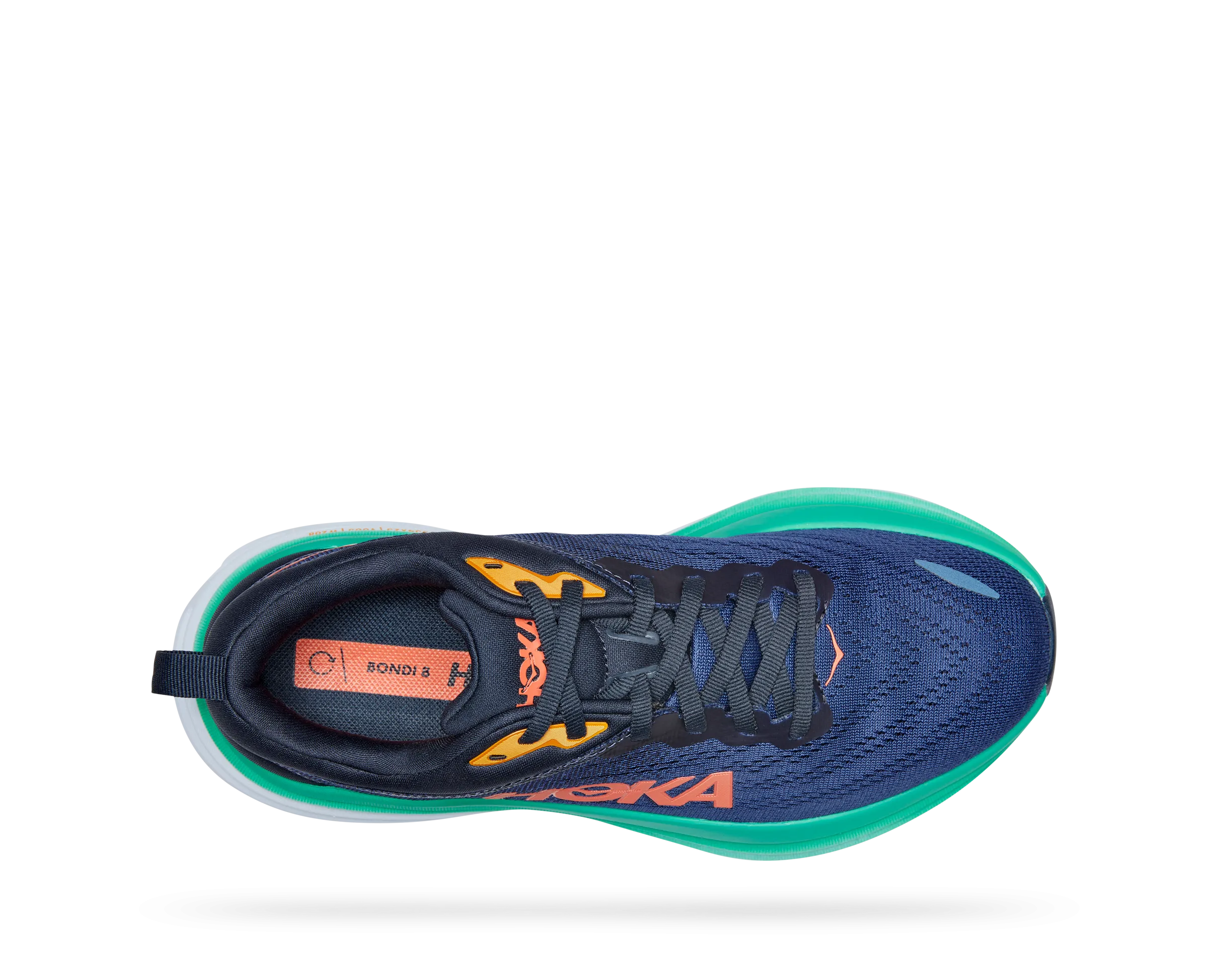 Hoka Women's Bondi 8 OuterSpace/Bellwether Blue