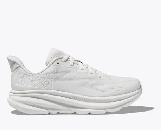 Hoka Women’s Clifton 9 White / White