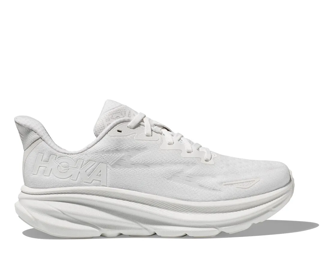 HOKA - Womens Clifton 9 White/White