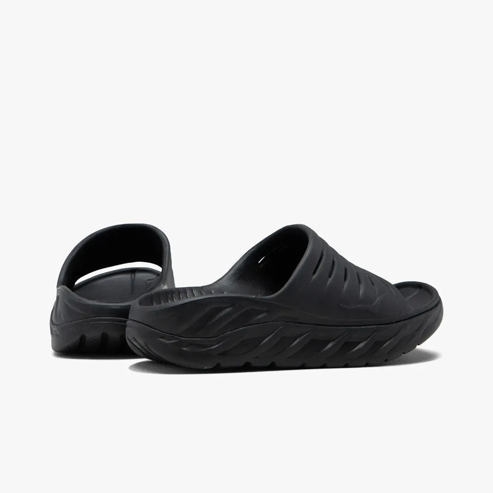 Hoka Women's Ora Recovery Slide Black / Black