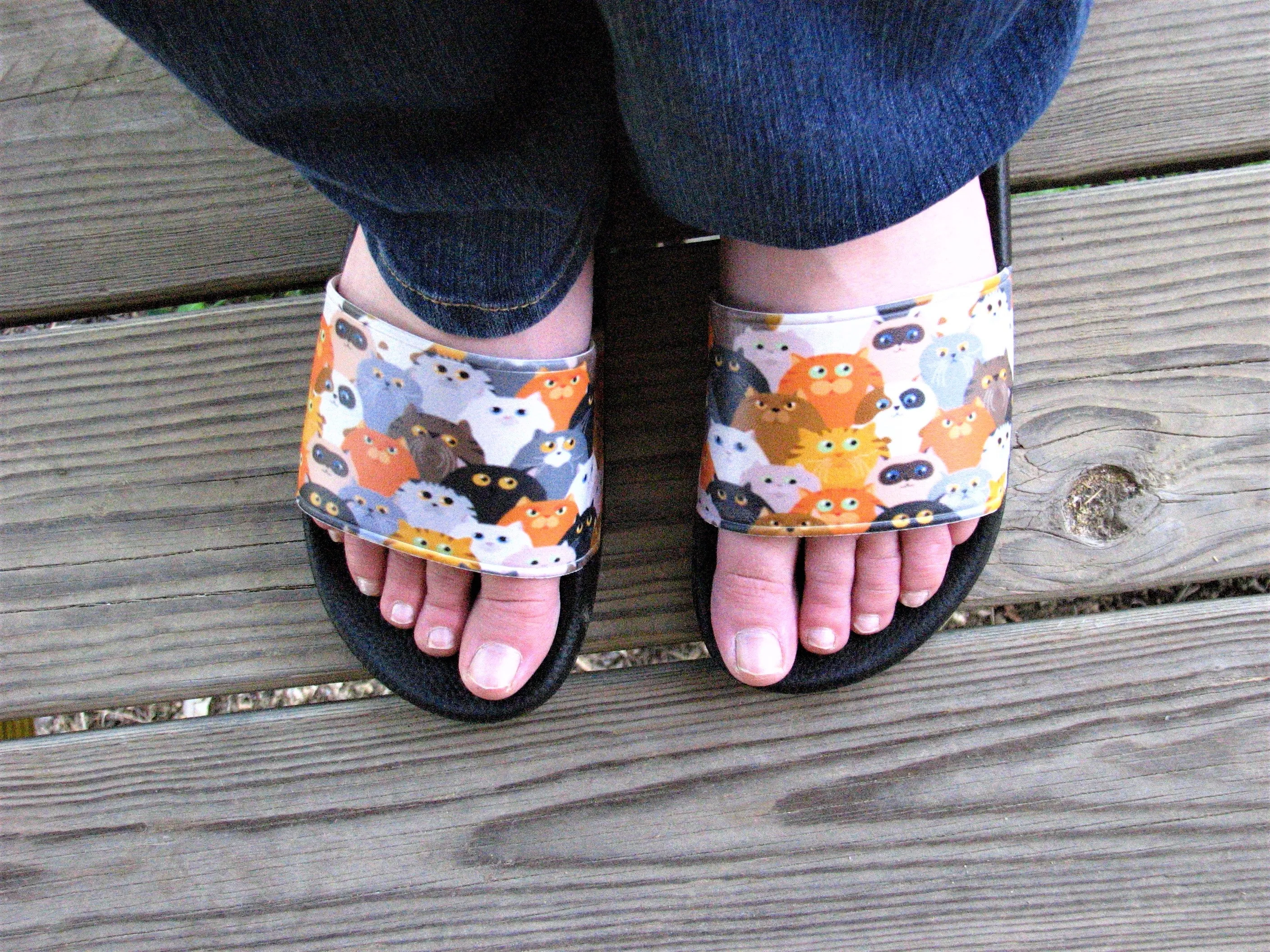 Kitties Galore Women's Slide Sandals