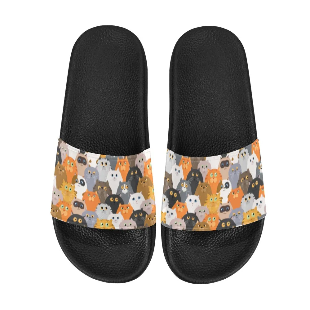 Kitties Galore Women's Slide Sandals