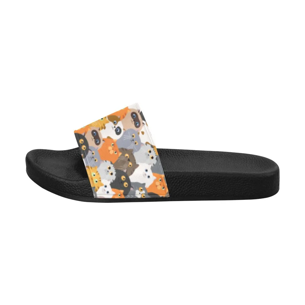 Kitties Galore Women's Slide Sandals