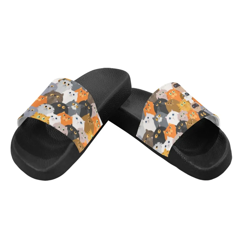 Kitties Galore Women's Slide Sandals