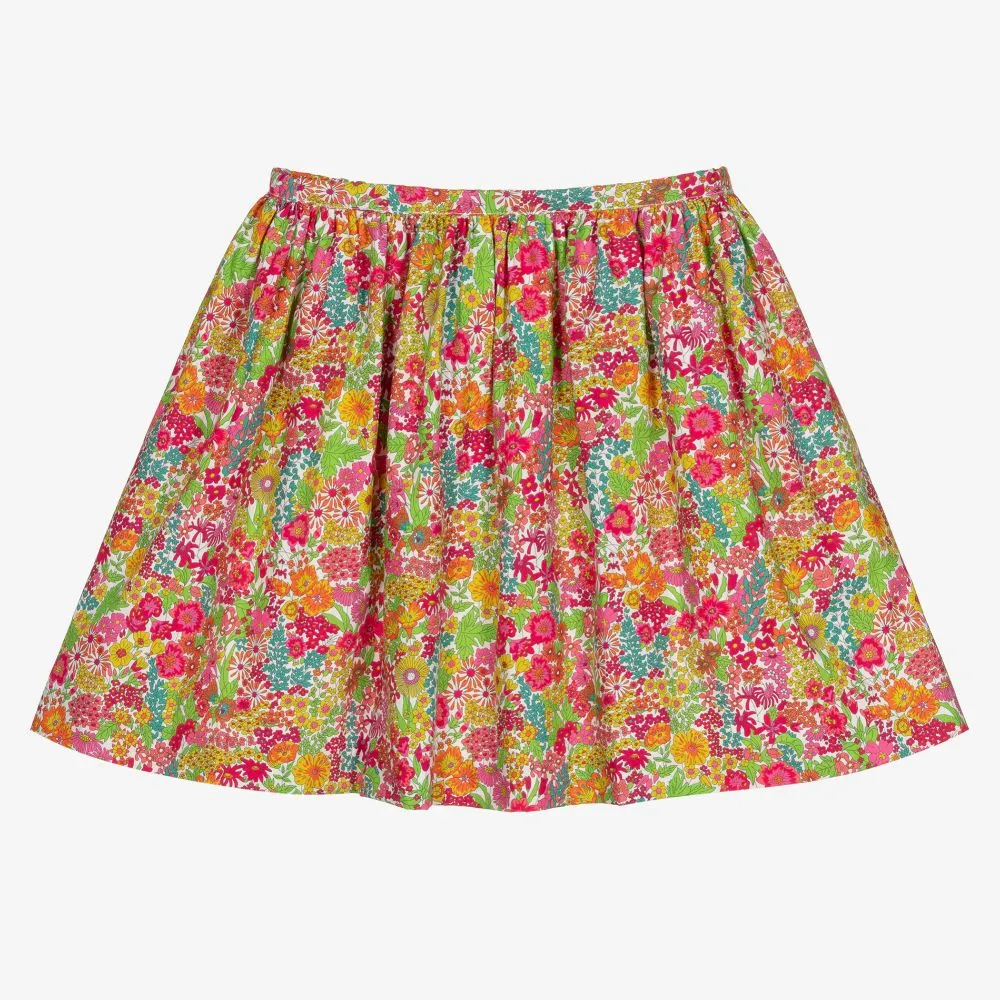 Liberty Print Cotton Skirt