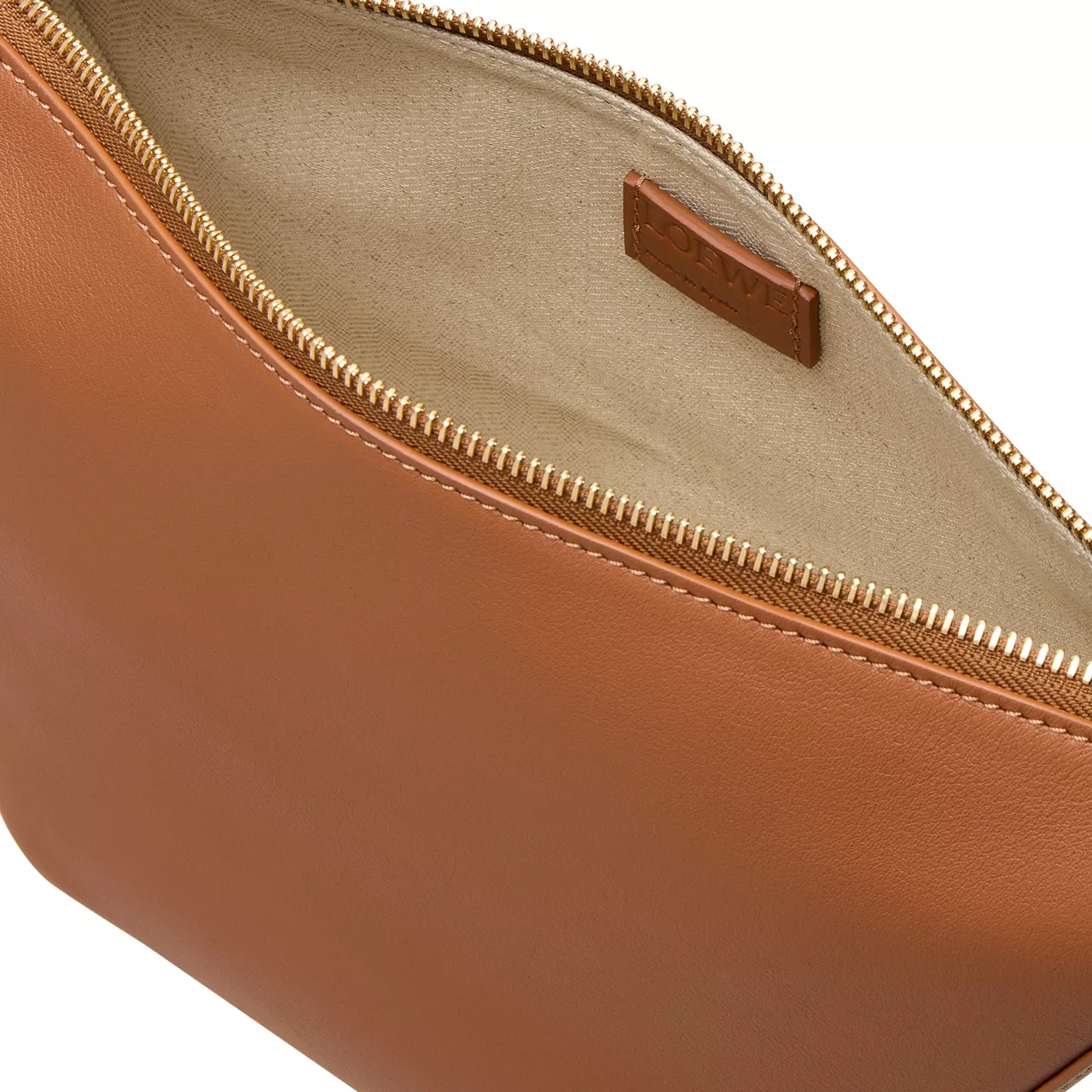 LOEWE Hammock Mini Hobo Bag - Tan