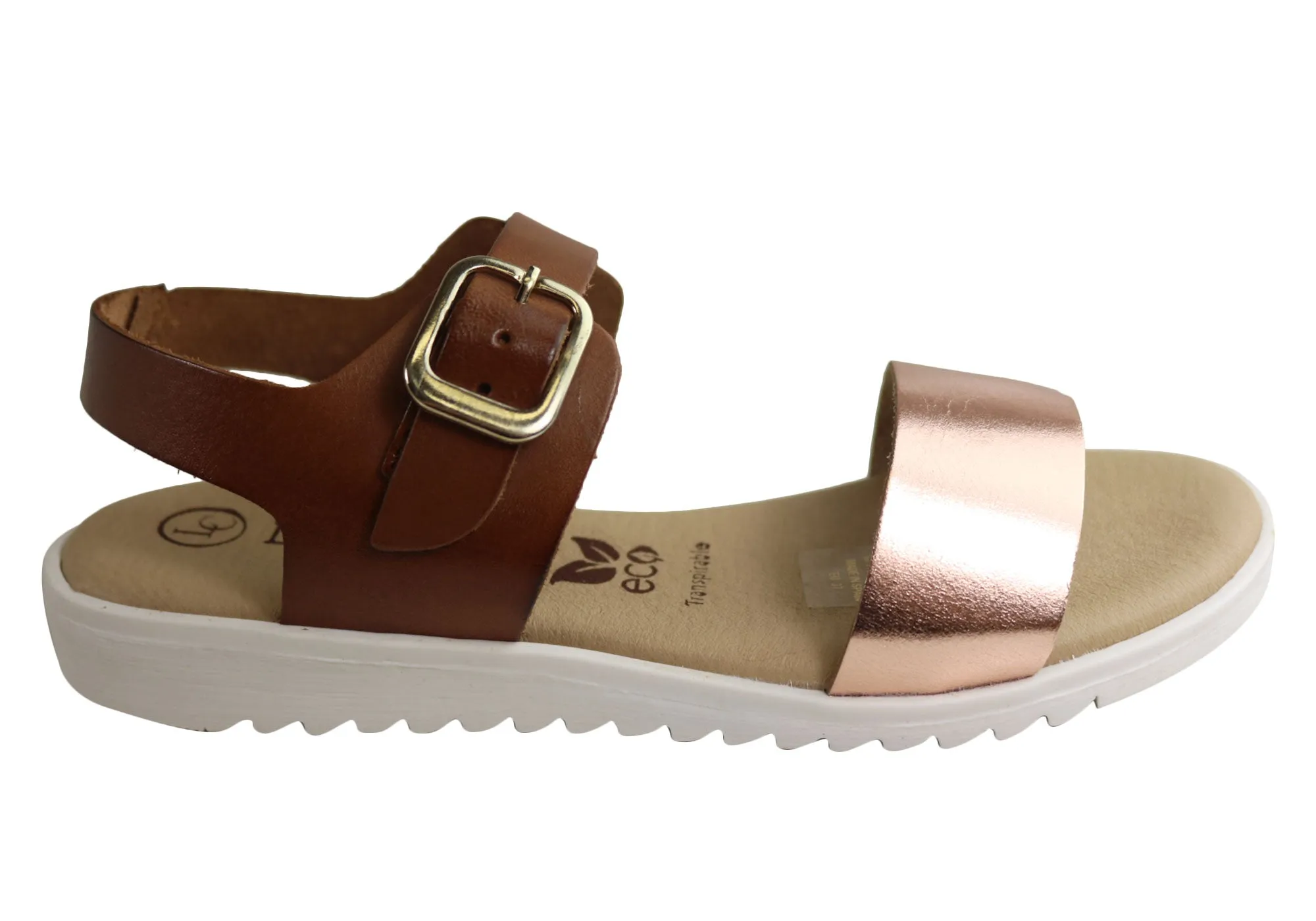 Lola Canales Esta Womens Comfortable Leather Sandals Made In Spain