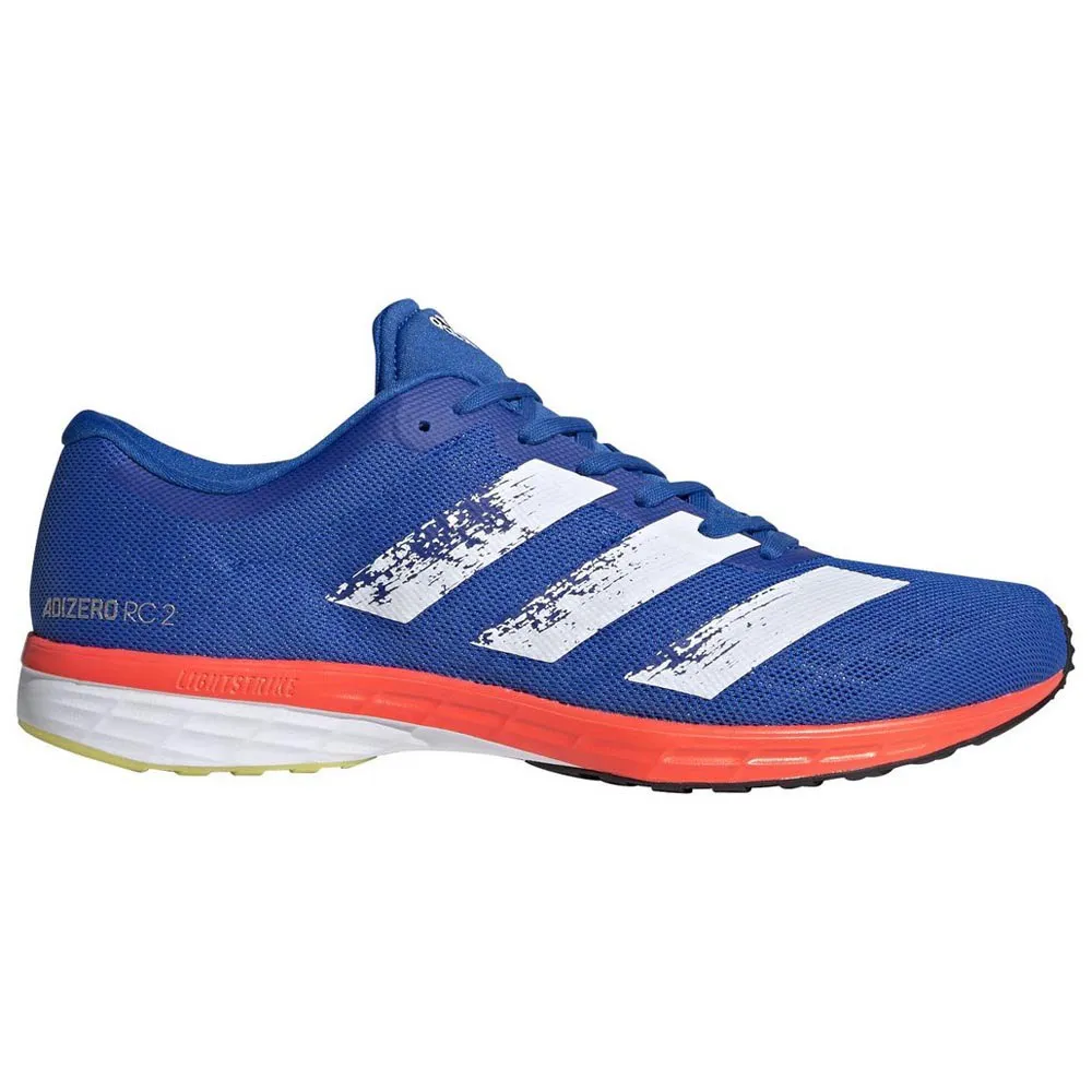 Men's Adidas Adizero RC 2, Blue, 9 D Medium